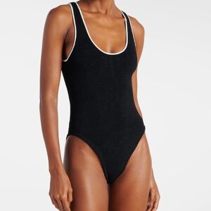 Black One-Piece Swimsuit